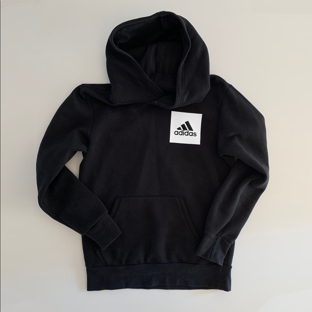 Men’s small Adidas Essentials Logo Hoodie